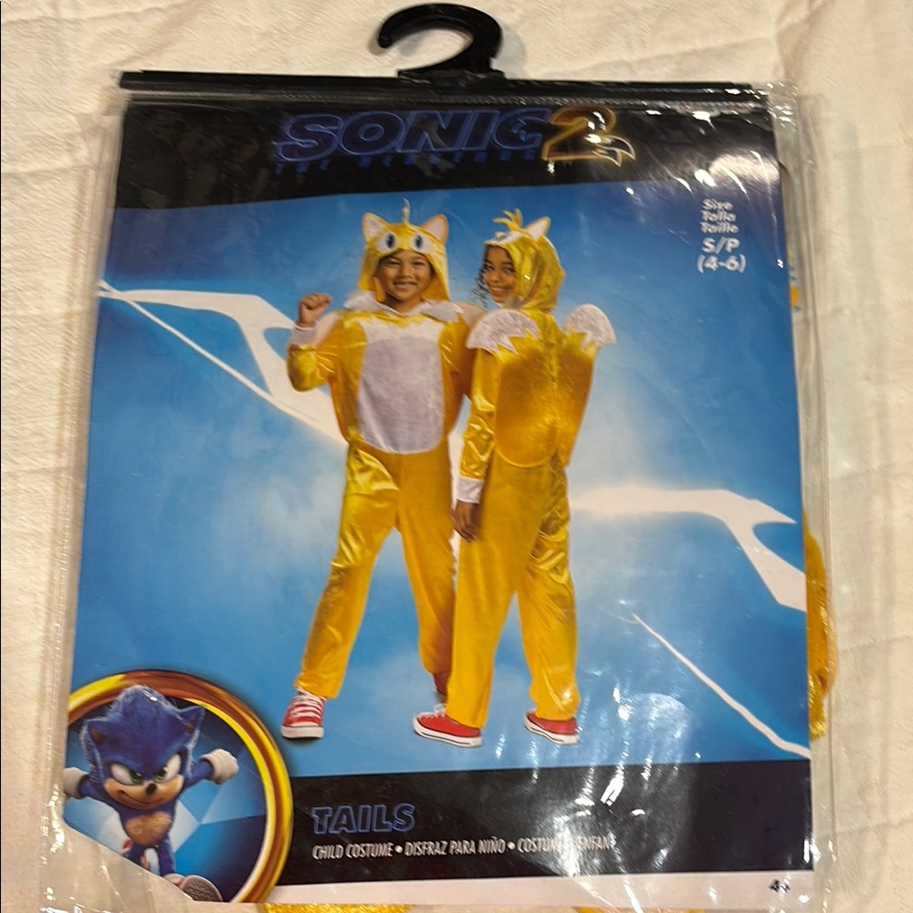Tails Kids Costume - Yellow